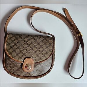 Brown Patterned Women's Bag